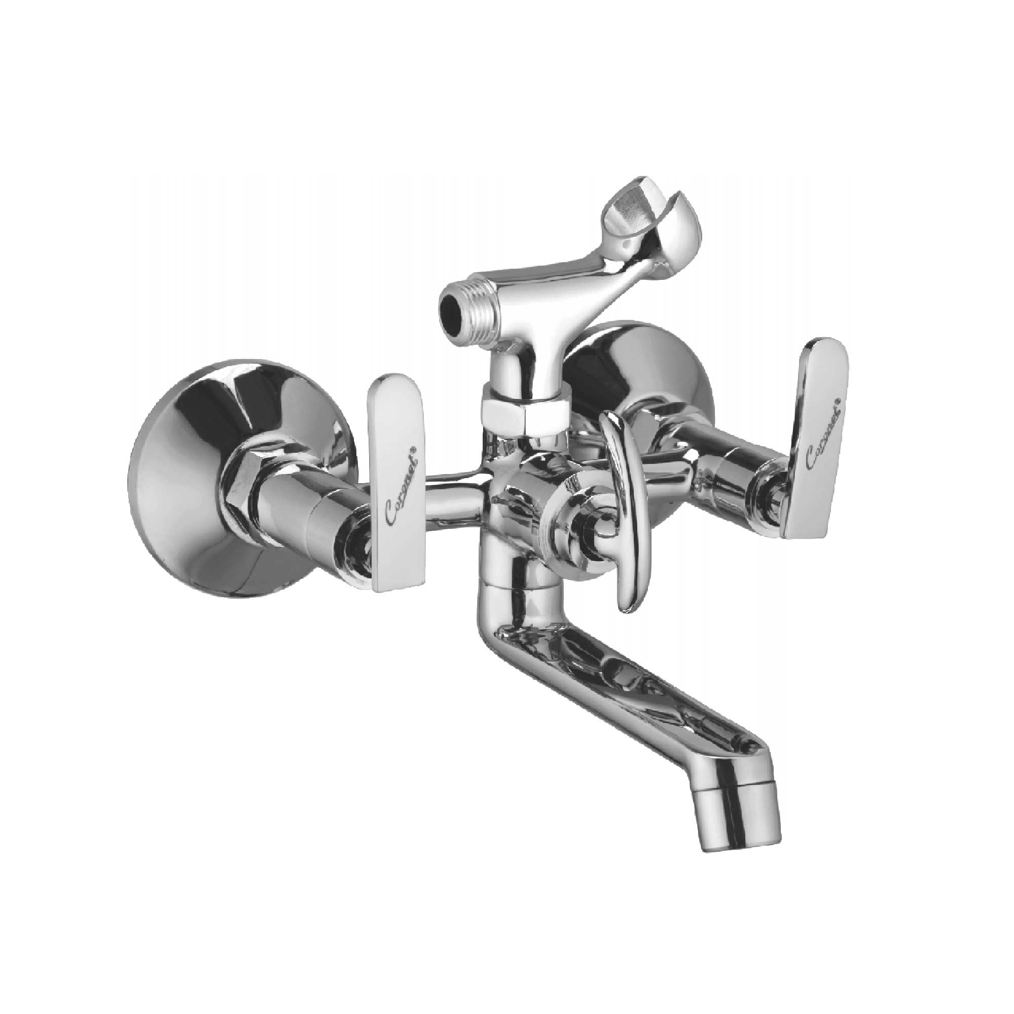 Wall Mixer With Crutch 2 In 1