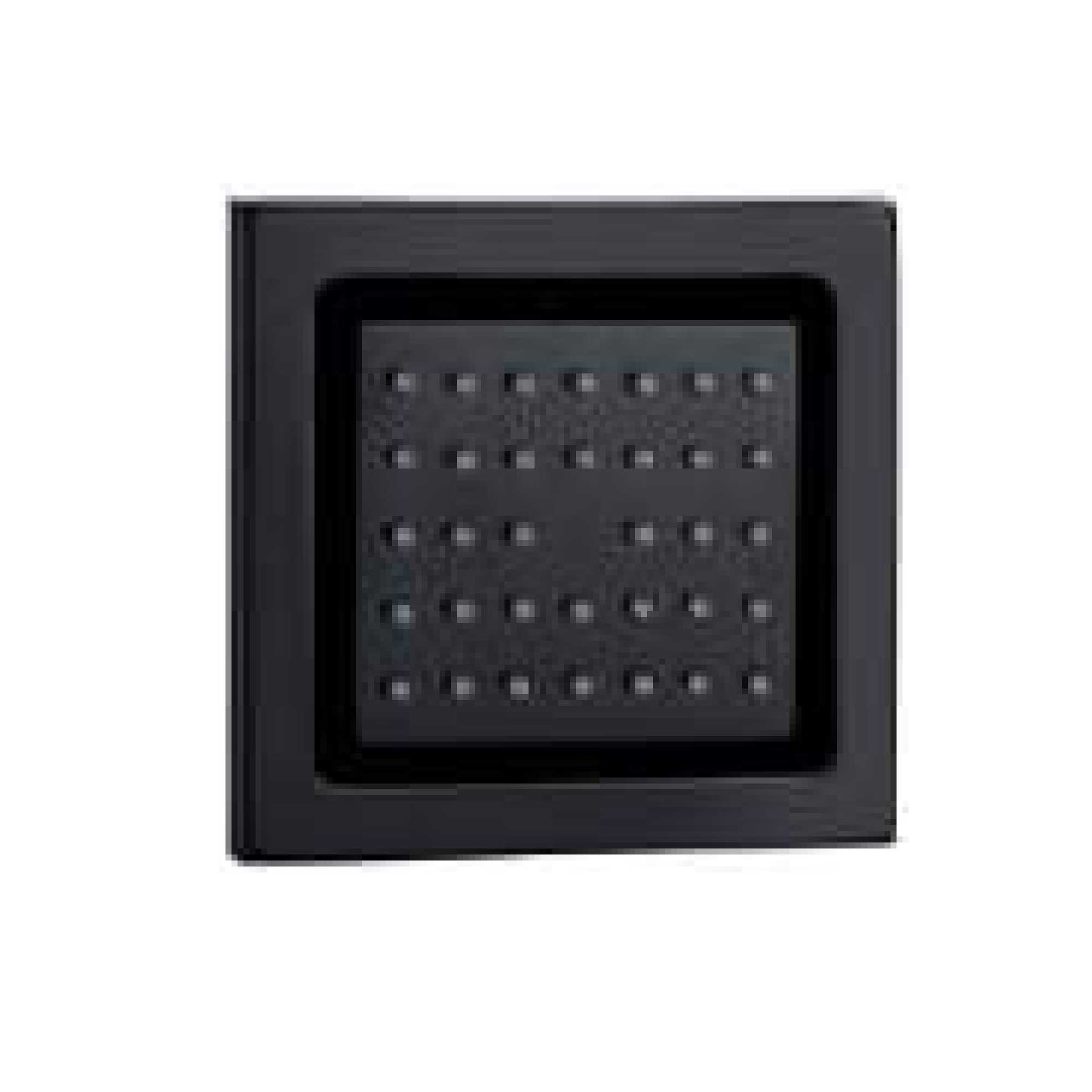 Black Water Tile Square 130x120mm