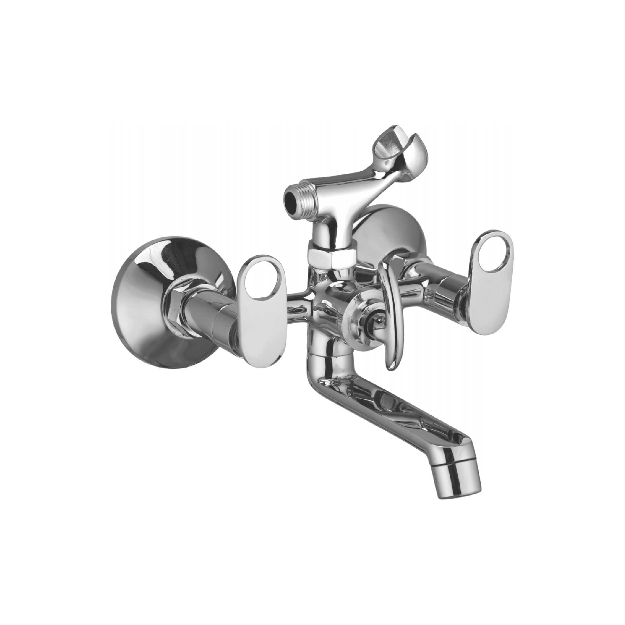 Wall Mixer With Crutch 2 In 1