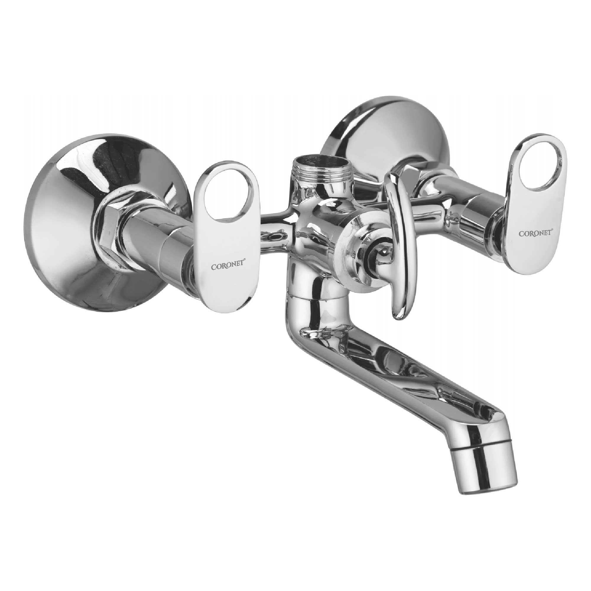 Wall Mixer 2 In 1 W/o L Bend & Crutch