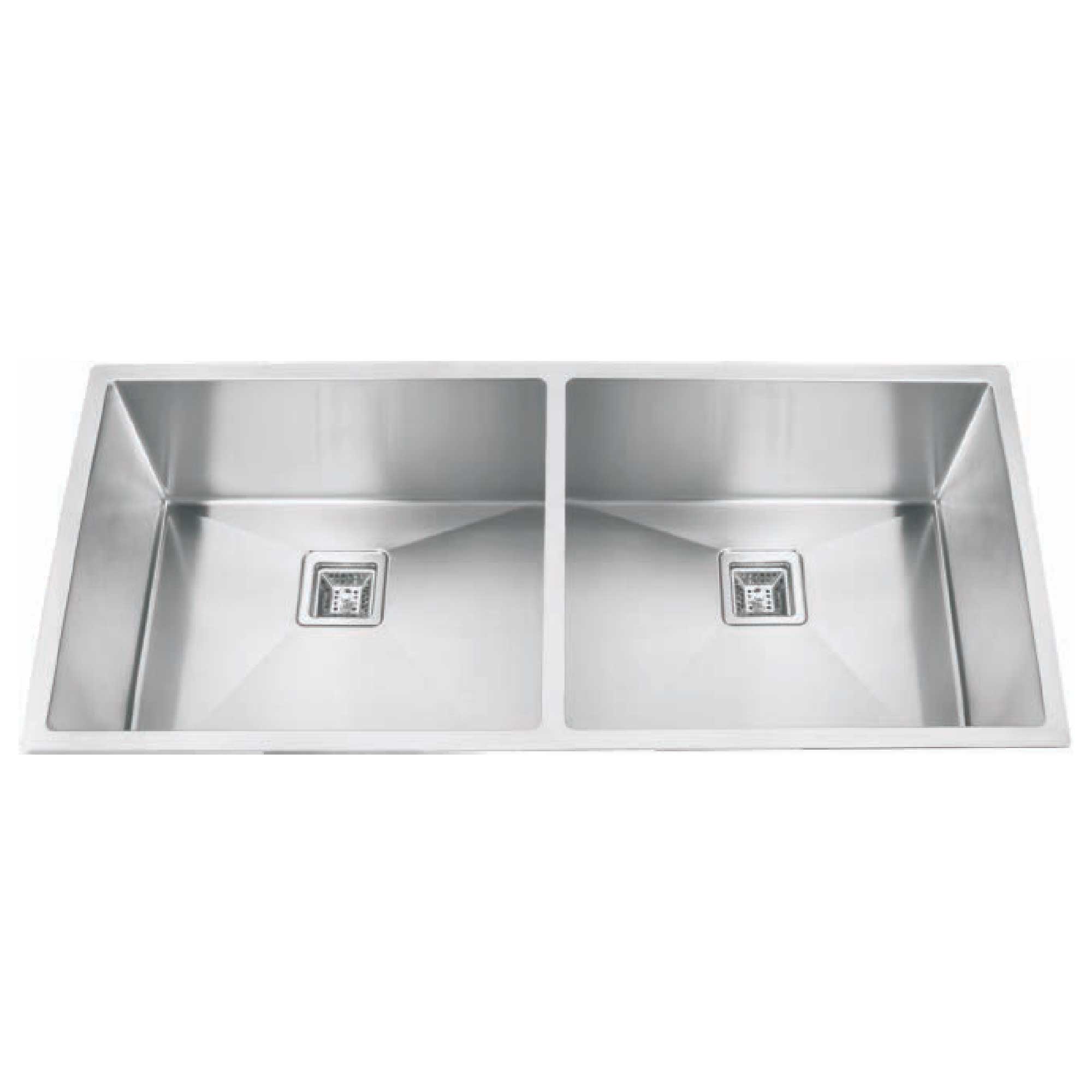 Double Bowl Sink Size:1143mm X 508mm X 250mm (45"x20"x10")